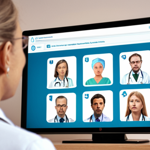 Navigating the Swedish Healthcare System**

*   **Prompt:** A person looking confused at a digital screen displaying the 1177.se website, overlaid with icons representing doctors, hospitals, and medicine. The background shows a modern, clean Swedish vårdcentral (health center). The overall tone should be slightly stressed but hopeful.

**