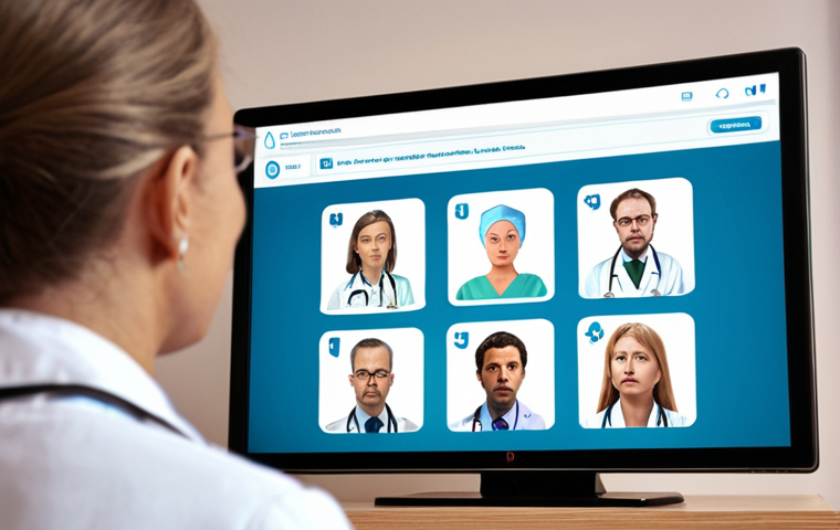 Navigating the Swedish Healthcare System**

*   **Prompt:** A person looking confused at a digital screen displaying the 1177.se website, overlaid with icons representing doctors, hospitals, and medicine. The background shows a modern, clean Swedish vårdcentral (health center). The overall tone should be slightly stressed but hopeful.

**